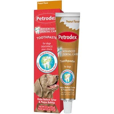 Petrodex Toothpaste for Dogs and Puppies, Cleans Teeth and Fights Bad Breath, Reduces Plaque and Tartar Formation, Enzymatic Toothpaste, Peanut Flavor, 2.5oz - Image 9
