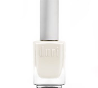 duri Nail Polish, 477 Less Is More, Creamy Beige Lacquer, Semi Sheer Coverage French Manicure Look, 0.45 Fl Oz