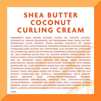 Cantu Coconut Curling Cream with Shea Butter for Natural Hair, 12 oz, Packaging may vary - Image 12