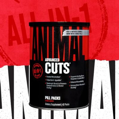 Animal Cuts ? All-in-one Complete Fat Burner Supplement with Thermogenic and Metabolism Support - Energy Booster, Raspberry Ketones and Thyroid Complex ? 42 Count, (Pack of 1) - Image 3