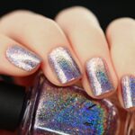 ILNP Happily Ever After - Lilac, Silver Holographic Nail Polish - Image 2