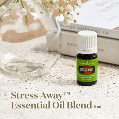 Young Living Stress Away Essential Oil Blend - Calming Scent of Lime, Cedarwood, Vanilla & Lavender - 5ml Bottle for Relaxation On-The-Go. - Image 2