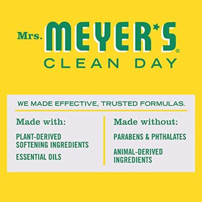 MRS. MEYER'S CLEAN DAY Dryer Sheets, Fabric Softener, Reduces Static, Infused with Essential Oils, Honeysuckle, 80 Count - Image 4