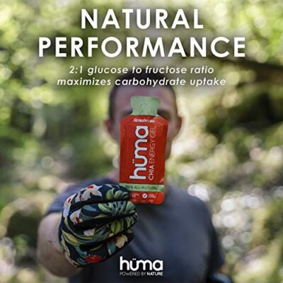 Huma Chia Energy Gel, Variety 12 Pack - Stomach Friendly, Real Food Energy Gels for Endurance Exercise - Image 6