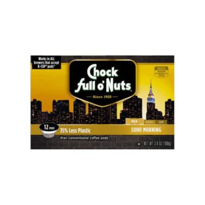 Chock Full o'Nuts Soho Side Morning Mild Roast, K-Cup Compatible Pods (72 Count) - Arabica Coffee in Eco-Friendly Keurig-Compatible Single Serve Cups - Image 2