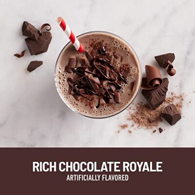 SlimFast Meal Replacement Powder, Original Rich Chocolate Royale, Shake Mix, 10g of Protein, 34 Servings - Image 3