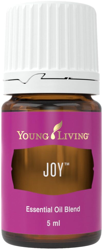 Young Living Joy Essential Oil - 5ml Bottle for Aromatherapy - Combination of Floral and Citrus Essential Oils, Ylang Ylang, Geranium, Jasmine, Palmarosa, Rose, Bergamot, Lemon, and Tangerine Oils