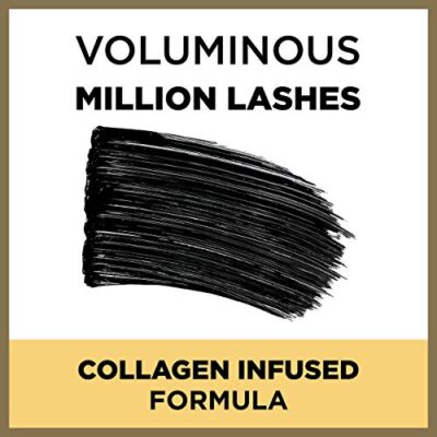 L?Oreal Paris Makeup Voluminous Million Lashes Mascara, Volumizing Collagen Infused Eye Makeup, Amplifying Mascara Brush, Washable, Black Brown, 0.3 Fl Oz., 1 Count - Image 3