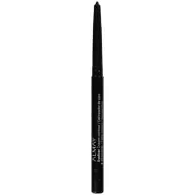 Almay Eyeliner Pencil, Hypoallergenic, Cruelty Free, Oil Free-Fragrance Free, Ophthalmologist Tested, Long Wearing and Water Resistant, with Built in Sharpener, 205 Black, 0.01 oz - Image 3