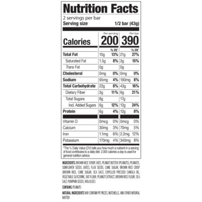 PROBAR - Meal Bar, Peanut Butter, Non-GMO, Gluten-Free, Healthy, Plant-Based Whole Food Ingredients, Natural Energy, 3 Ounce (Pack of 12) - Image 5