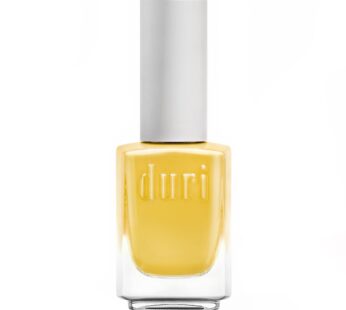 duri Nail Polish, 101S, Summer Dream, Pastel Yellow Shade, Semi Matte Finish, Full coverage, 0.45 Fl Oz