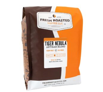 Fresh Roasted Coffee, Tiger Nebula, 5lb, Medium Roast, Kosher, Whole Bean