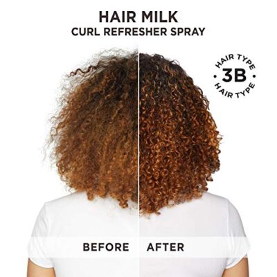 Carol's Daughter Hair Milk Curl Refresher Spray for Coils and Waves, with Agave, Sweet Almond and Wheat Protein, 10 fl oz - Image 4