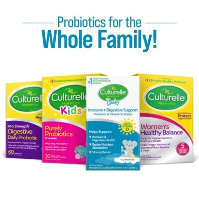 Culturelle Baby Probiotic Drops + Vitamin D, Immune & Digestive Health Support for Babies, Infants & Newborns 0-12 Months, 30 Day Supply, Gluten Free & Non-GMO, 9ml - Image 9