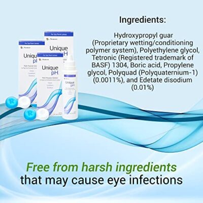 Menicon Unique pH Multi-Purpose Solution with RGP Lens Case, 4 Fl Oz (Pack of 3) - Image 6