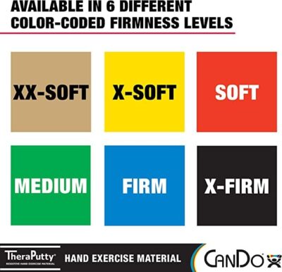 CanDo TheraPutty Standard Hand Exercise Putty For Rehabilitation, Exercises, Hand Therapy, and Occupational Therapy. Use To Strengthen Hand Muscles, Improve Fine Motor Skills, And Decrease Stress - Image 7