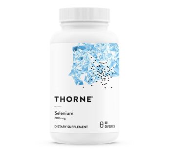 Thorne Selenium – 200 mcg Selenium Supplement for Antioxidant Support – 60 Capsules