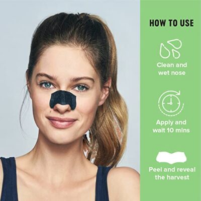 Bior? Charcoal Blackhead Remover Pore Strips, Deep Cleansing Nose Strips for Removal and Unclogging, 3X Less Oil, 6 Count - Image 7