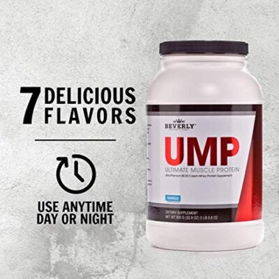 Beverly International UMP Protein Powder, Vanilla. Unique Whey-Casein Ratio Builds Lean Muscle. Easy to Digest. No Bloat. (32.8 oz) 2lb .8 oz - Image 8