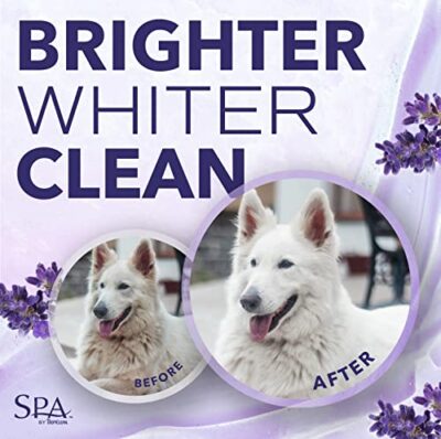 TropiClean SPA Lavish Dog Shampoo | Dog Whitening Shampoo For White Coats & All Other Coat Types | Naturally Derived Salon Grade Ingredients | Made in the USA | 16oz - Image 3