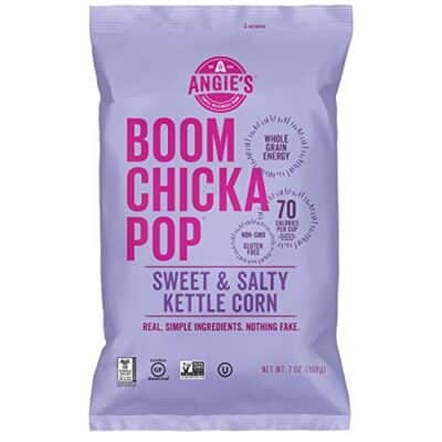 Angie's BOOMCHICKAPOP Sweet & Salty Kettle Corn Popcorn, 7 Ounce Bag (Pack of 12 Bags) - Image 2