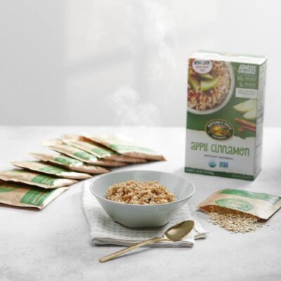 Nature's Path Organic Instant Oatmeal, Apple Cinnamon, 8 Packets - Image 3