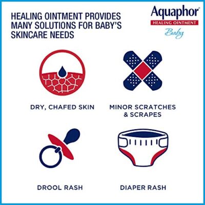 Aquaphor Baby Healing Ointment, Advanced Therapy for Chapped Cheeks and Diaper Rash, 3 Ounce (Pack of 3) - Image 5