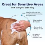 Vetnique Labs Glandex Dog Wipes for Pets Cleansing & Deodorizing Anal Gland Hygienic Dog & Cat Wipes with Vitamin E, Skin Conditioners and Aloe (75ct) - Image 7