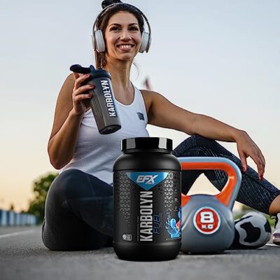 EFX Sports Karbolyn Fuel | Fast-Absorbing Carbohydrate Powder | Carb Load, Sustained Energy, Quick Recovery | Stimulant Free | 37 Servings (Blue Razz Watermelon) - Image 7