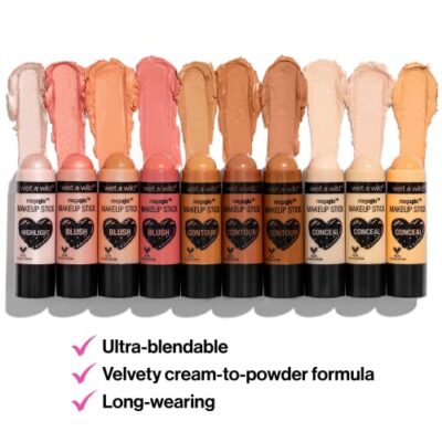 wet n wild MegaGlo Makeup Stick Conceal and Contour Neutral Follow Your Bisque,1 Ounce (Pack of 1),807 - Image 3