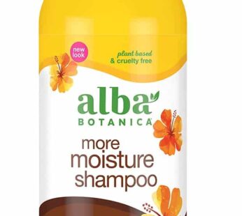 Alba Botanica More Moisture Shampoo, Coconut Milk, 32 Oz