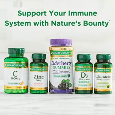 Cranberry Pills & Vitamin C by Nature?s Bounty. Herbal Health Supplement provides immune support & promotes urinary health. 4200mg, 120 Softgels, 3 pack - Image 5