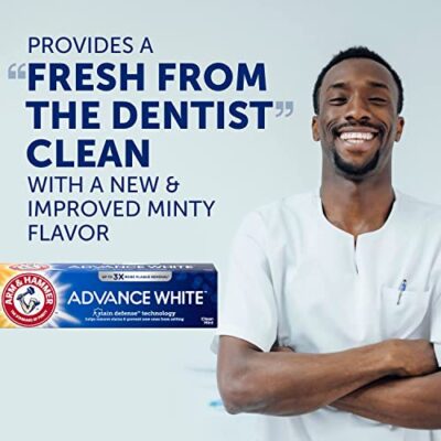 Arm & Hammer Advance White Extreme Whitening Toothpaste - 6 Oz (Pack of 6) - Image 8