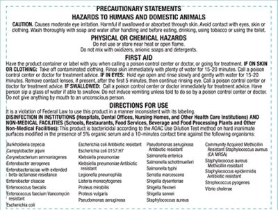 BenzaRid Hospital Disinfectant Virucide Spray Kills 99.99% of MRSA, COVID-19, H5N1, Staph, Avian Flu, Bacteria & Mold | EPA Reg. for Medical, Dental, Veterinary, Farm & Home Use 32 oz - Image 9