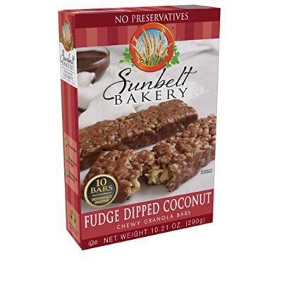 Sunbelt Bakery Fudge Dipped Coconut Chewy Granola Bars, 50-1.0 OZ Bars (5 Boxes) - Image 2