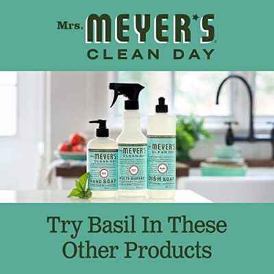 MRS. MEYER'S CLEAN DAY All-Purpose Cleaner Spray, Basil, 16 fl. oz - Pack of 3 - Image 9