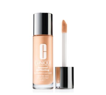 Clinique Beyond Perfecting Liquid Lightweight Full Coverage Foundation + Concealer For Dry Combination to Oily Skin Types, Fair