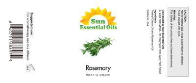 Sun Essential Oils 8oz - Rosemary Essential Oil - 8 Fluid Ounces - Pure Rosemary Oil - Aromatherapy Oils - Image 2