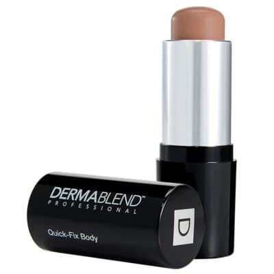 Dermablend Quick-Fix Body Makeup Full Coverage Foundation Stick,Water-Resistant Body Concealer for Imperfections & Tattoos,0.42 Oz,65W Bronze: For tan skin with warm undertones and a hint of bronze