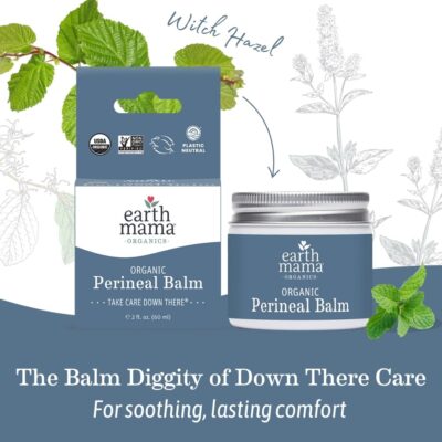 Earth Mama Organic Perineal Balm for Pregnancy and Postpartum, 2-Fluid Ounce (3-Pack) - Image 7