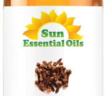 Sun Essential Oils 8oz – Clove Essential Oil – 8 Fluid Ounces – Clove Oil – Aromatherapy Oils