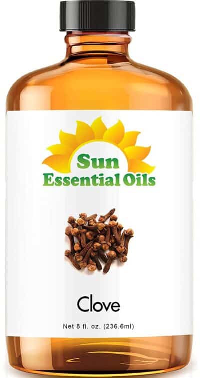 Sun Essential Oils 8oz - Clove Essential Oil - 8 Fluid Ounces - Clove Oil - Aromatherapy Oils