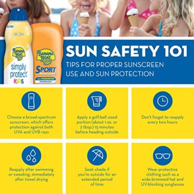 Banana Boat Simply Protect Mineral-Based Sunscreen Lotion for Kids, SPF 50+, Tear Free, 25% Fewer Ingredients, 6oz. - Image 6