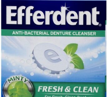 Efferdent Plus Mint Anti-Bacterial Denture Cleanser | 90 Tablets