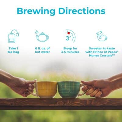 Prince of Peace Organic Oolong Tea, 20 Tea Bags ? 100% Organic Black Tea ? Unsweetened Black Tea ? Lower Caffeine Alternative to Coffee ? Herbal Health Benefits - Image 7