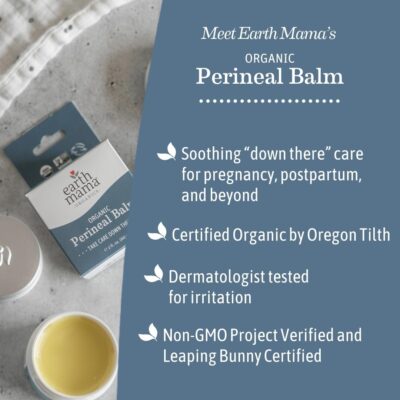 Earth Mama Organic Perineal Balm for Pregnancy and Postpartum, 2-Fluid Ounce (3-Pack) - Image 5