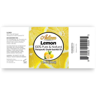 Artizen 30ml Oils - Lemon Essential Oil - 1 Fluid Ounce - Image 2