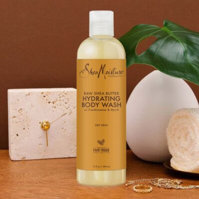 Shea Moisture Body Wash, Raw Shea Butter Hydrating Body Wash, Body Skin Care with Coconut Oil and Vitamin E, Pack of 2 -13 Fl Oz Ea - Image 7