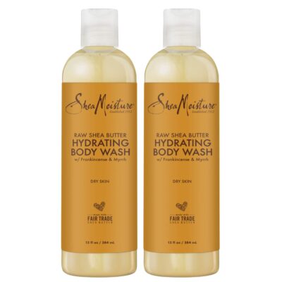 Shea Moisture Body Wash, Raw Shea Butter Hydrating Body Wash, Body Skin Care with Coconut Oil and Vitamin E, Pack of 2 -13 Fl Oz Ea - Image 2