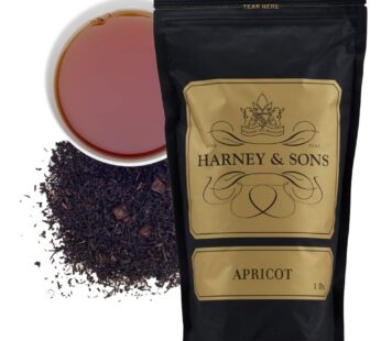 Harney & Sons Apricot Tea | 16 oz Loose Leaf Black Tea with Apricot Flavors